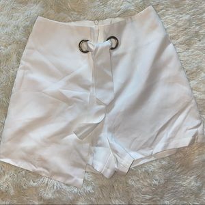 BlushMark White Skort